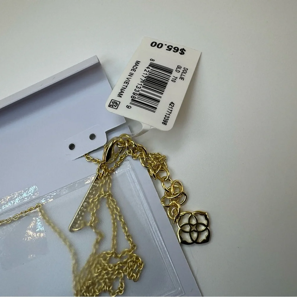 Kendra Scott Necklace Dolly Parton x Kendra Scott Dollie Necklace in Gold NWT - Picture 4 of 7